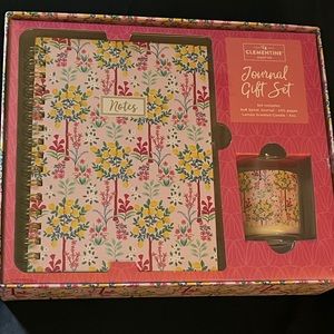 NEW IN BOX Clementine Journal/Candle Set (New)